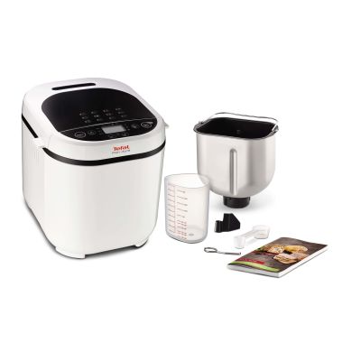 6. Tefal PF210138 Bread Maker (1000 g; 700W; white)