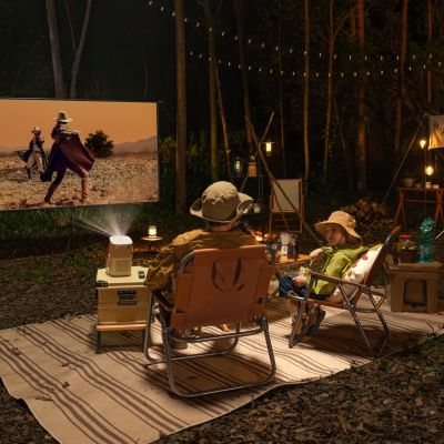 24. Yaber T2 Plus LCD FullHD 1080p Multimedia Projector with JBL Speakers - Beige