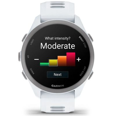 4. Garmin Forerunner 170 42.6 mm Music Whitestone Cloud Blue Sports Watch