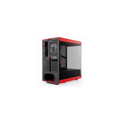 7. HYTE Y40 Midi Tower Black, Red