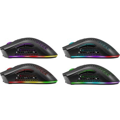 4. Defender Wireless Mouse GM-709L Warlock RF RGB 2400DPI 8P, 5 Backlight Modes, Holed 52709