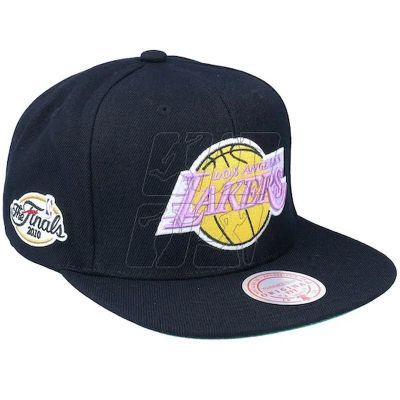 2. Mitchell &amp; Ness NBA Los Angeles Lakers Top Spot Snapback Hwc Lakers Cap HHSS2976-LALYYPPPBLCK