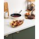 10. Smeg FPF2402CRM frying pan