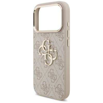 6. Guess 4G Big 4G Classic Logo Case for iPhone 17 Pro / 18 Pro - Rose Gold