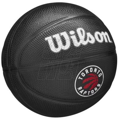 3. Wilson Team Tribute Toronto Raptors Mini Ball WZ4017608XB basketball