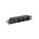 2. Lanberg PDU-03E-0200-BK RACK Power Strip (3 x Type E; 16 A (3680 W); 2m; black)
