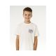 6. RIP CURL Pacific Rinse Sunrise Tee-Boy White