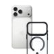 4. 3mk Satin Armor MagCase for iPhone 17 Pro - Transparent Black