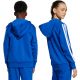 9. adidas Essentials Full-Zip Hoodie for Kids Blue JY4977