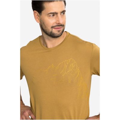 VIKING Morain Bamboo Man T-shirt light brown S