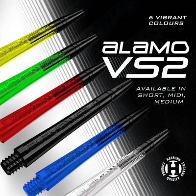 20. Harrows Alamo VS2 Shafts Black