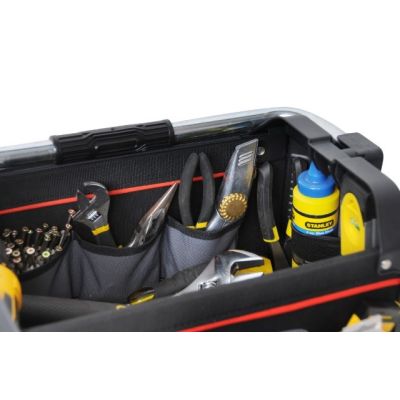 3. Stanley 1-79-213 Tool Box Nylon, Plastic, Polypropylene (PP) Black, Gray