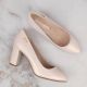 24. Sergio Leone W SK193B beige pearl heel pumps 