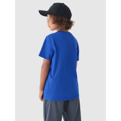 3. Boy's printed T-shirt 4F 4FJWMM00TTSHM1627-36S