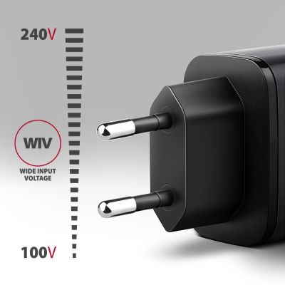 3. Axagon ACU-PQ67 charger for mobile devices Universal Black, Gray Alternating current Fast charging Internal