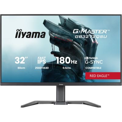 15. iiyama G-MASTER GB3272QSU-B1 computer monitor 80 cm (31.5") 2560 x 1440 px Quad HD LED Black