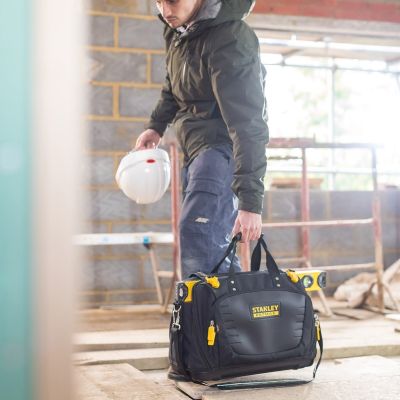 5. Stanley FMST1-80147 Tool Case Black, Yellow Nylon, Plastic