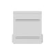 4. WALL-HUNG RACK CABINET 10" HERMETIC IP55 WALL/POLE MOUNTING 340X250X500 GRAY LANBERG (ASSEMBLED)