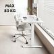 7. ERGO OFFICE ELECTRIC DESK ADJUSTABLE MAX HEIGHT 1160MM, MAX - 80 KG, WITHOUT TABLETOP FOR SITTING AND STANDING WORK, WHITE ER-400 W