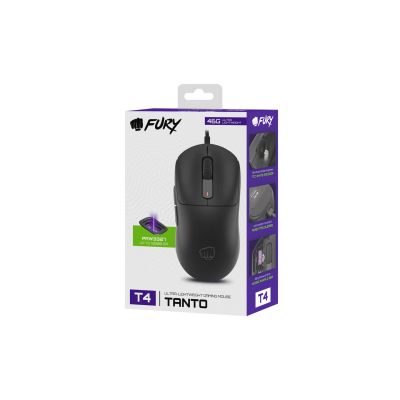 14. Fury Tanto T4 12000 DPI RGB Black Wired Gaming Mouse
