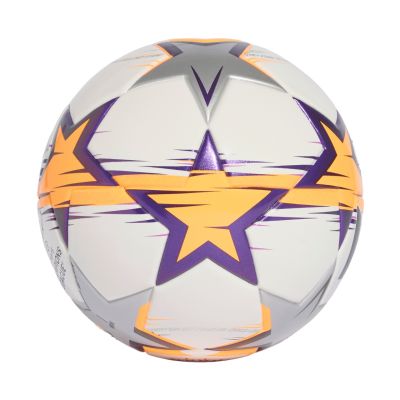 2. adidas UCL Womens Mini 26/27 League Stage Football White/Orange/Purple KE5143