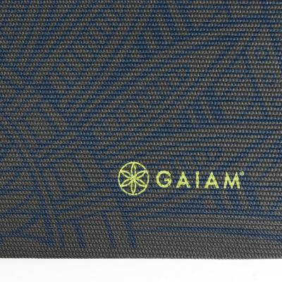 24. Gaiam yoga mat "SUNDIAL LAYERS" 6mm 62432