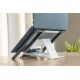 11. Neomounts NSLS100 Laptop Stand Swing Shelf for Notebook Silver 55.9 cm (22")