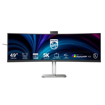 75. Philips 5000 series 49B2U5900CH/00 computer monitor 124 cm (48.8") 5120 x 1440 px Dual QHD LCD Black