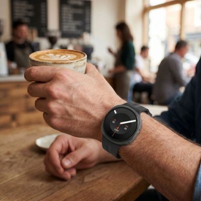 4. Tech-Protect Silicone Evo Strap for Samsung Galaxy Watch 40/44/46 mm - Black