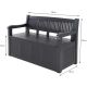 23. GARDEN BENCH 2IN1 130x60x85CM