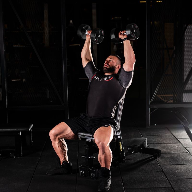 2. HPC 15 KG POLYURETHANE Dumbbell CPU HMS