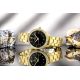 7. Giewont Sapphire Gold Black Women's Watch GW1140-B4