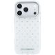 3. Karl Lagerfeld IML Rhinestones Allover and Electroplated Logo Case for iPhone 17 Pro Max / 18 Pro Max - White