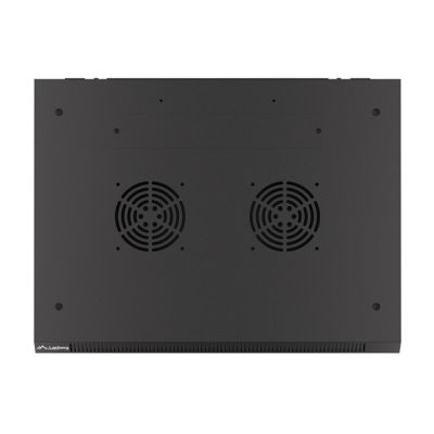 10. Lanberg WF01-6409-00B 9U Rack Wall Mounted Cabinet Black