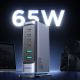 7. Joyroom JR-TCM02 Multiport GaN Charger 65W EU 4x USB-C 2x USB-A - Dark Gray