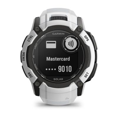 24. Garmin Instinct 2X Solar Whitestone Watch