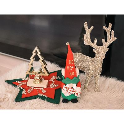 4. DECORATIVE ELF 28CM WITH GIFT BAG