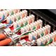 2. Digitus Desktop Patch Panel 12x RJ45, LSA level, cat.6A, shielded, black, cable guide