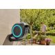 3. Gardena 18610-20 Garden Hose Reel Wall-Mounted Automatic Hose Cart Gray, Turquoise