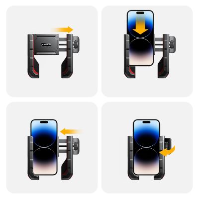 5. Phone holder for scooter, bike, motorcycle - Joyroom JR-ZS266