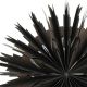 5. SNOWFLAKE HANGING PAPER DECORATION Ø 50 CM MICA – BLACK
