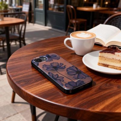 8. Tech-Protect Lamano MagSafe case for iPhone 16e / 17e - brown-purple