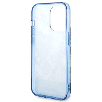 7. Guess GUHCP14LHGPLHB iPhone 14 Pro 6.1" blue/blue hardcase Porcelain Collection