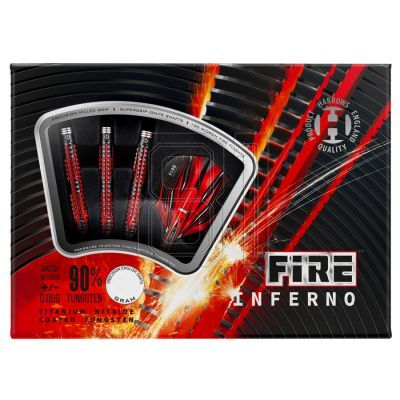 2. Harrows Fire Inferno Darts 90% Steeltip HS-TNK-000013898