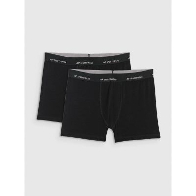 Men’s Cotton Boxer Shorts 2-Pack 4F 4FWMM00UBXSM080-20S