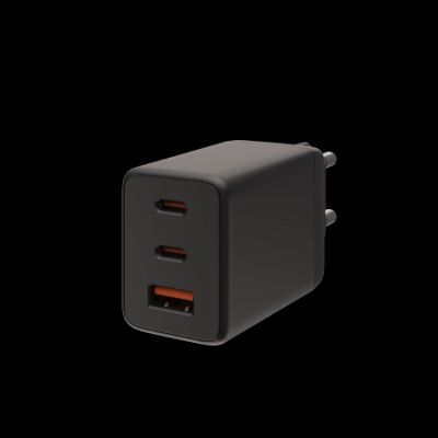 2. UAG SRGE Charger 2xUSB-C / USB-A 65W wall charger - black