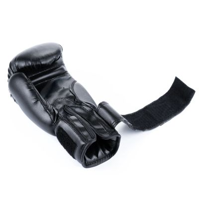 11. 6oz Boxing Gloves for Kids - 4Fighter Black