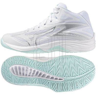 Mizuno Thunder Blade Z MID Volleyball Shoes W V1GC237540