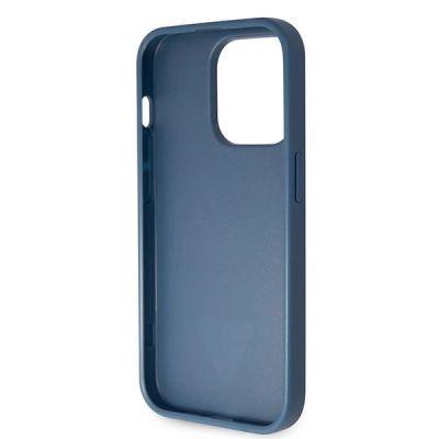 8. Guess GUHCP14XP4TDSCPB iPhone 14 Pro Max 6.7" blue/blue hardcase Crossbody 4G Metal Logo