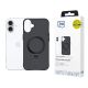 3mk Smoke Case Mag&Stand for iPhone 17 - black